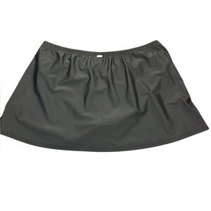 Krista Black Athletic Skort | Stretch Swim Tennis Skirt | Size S (Estimated)